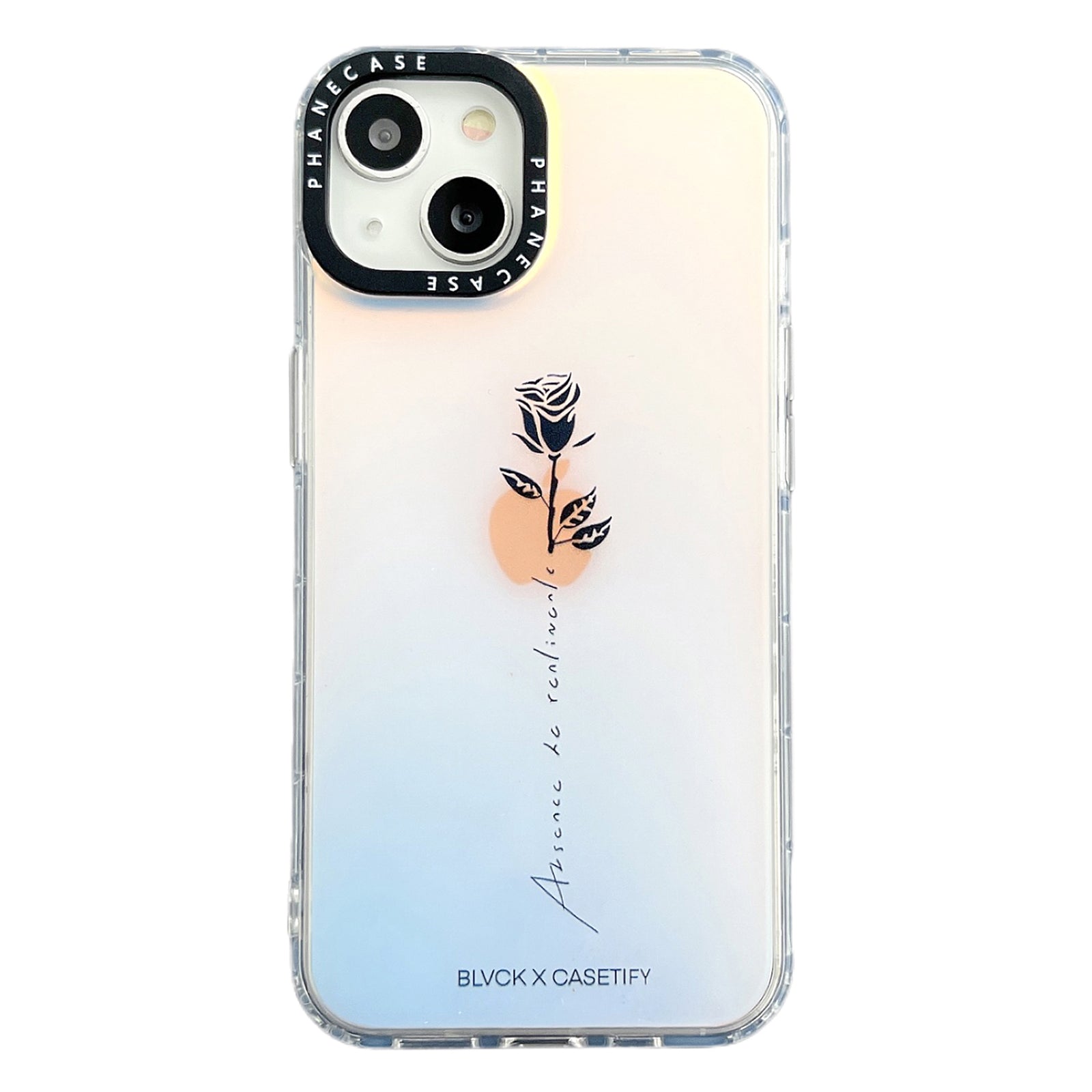 For iPhone 14 Back Cover Rose Flower Pattern Double Sided Laminating TPU PC Phone Case For iPhone 14 Back Cover Rose Flower Pattern Double Sided Laminating TPU PC Phone Case